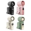 Turbo-Geschwindigkeit Persönliche Kühlventilatoren LED-Anzeige USB-wiederaufladbarer Lüfter Kühlender Mini-Ventilator Reise