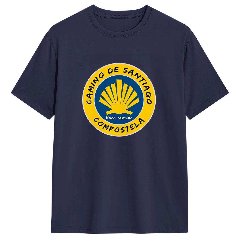 Unisex Camino De Santiago T Shirts Cotton Clothes Vintage Short Sleeve Round Collar Tee Shirt Gift Idea TShirts