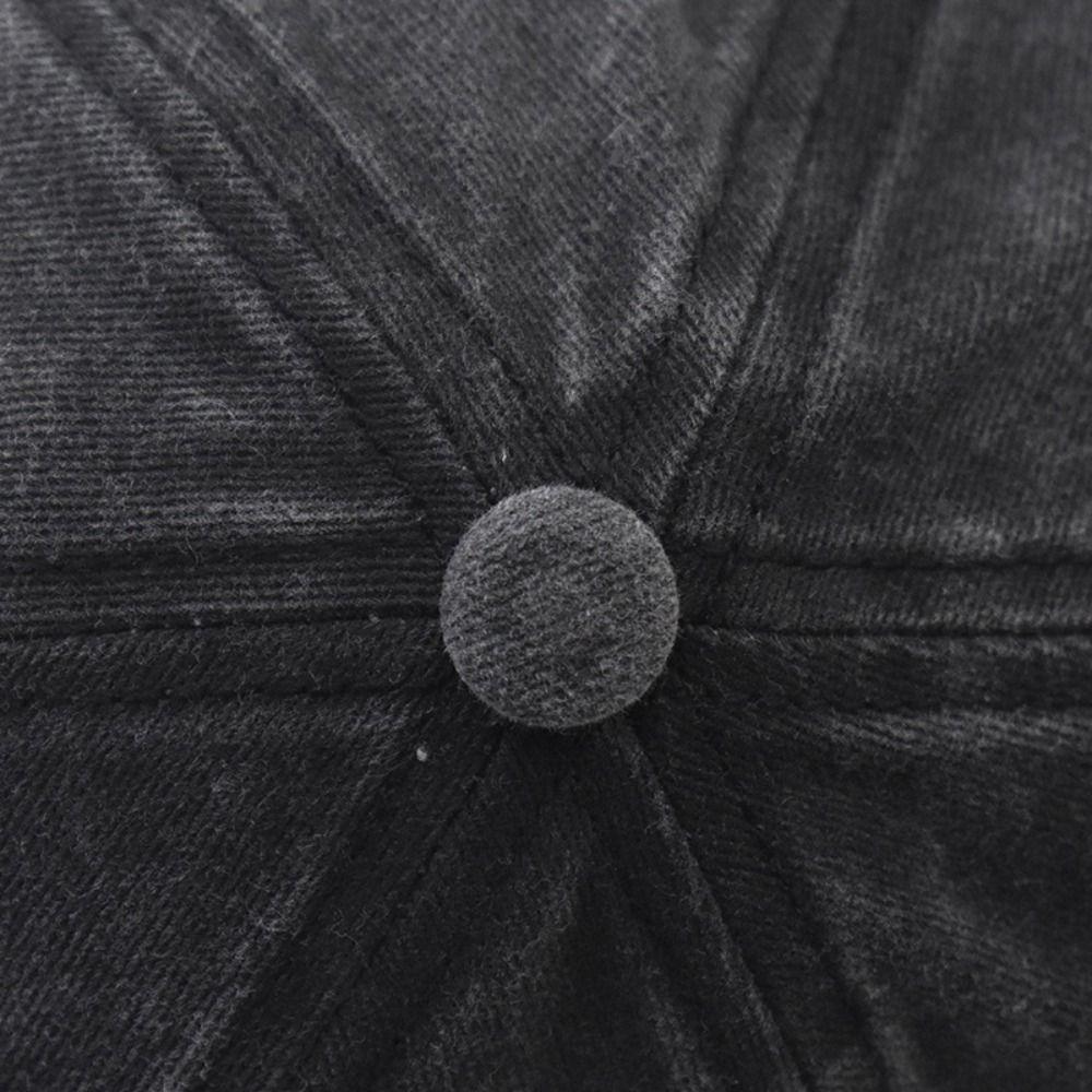 Vintage Denim Baseball Cap Cotton Dad Tucker Hat Adjustable Peaked Hats  for Men Women