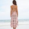 Handmade Crochet Beach Wedding A-line Dress for Bride & Bridesmaid