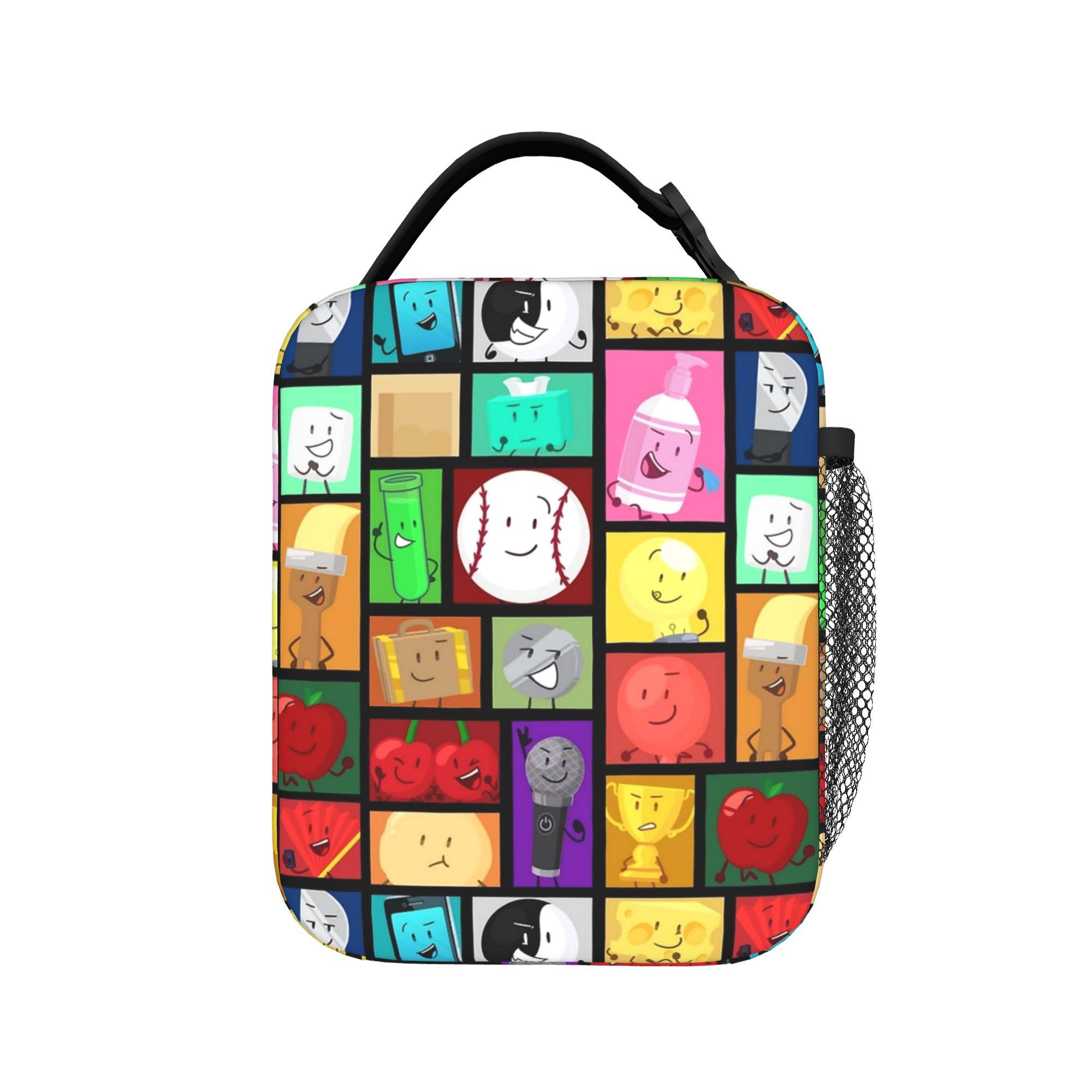 Un sac à lunch isotherme BFDI Grande capacité Réutilisable Sac thermique Sac fourre-tout Boîte à lunch Bureau Extérieur Sacs de conservation des aliments One Size