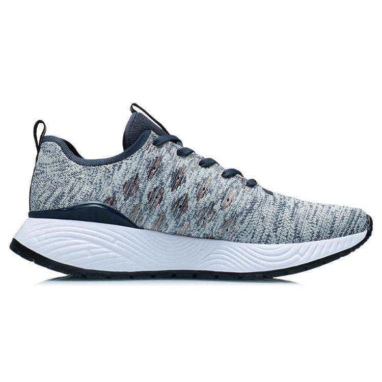 Li-Ning Soft Intermediate Grey Ink Men Sneakers Intermediate-Grey Ink-Grey ARSR019-3