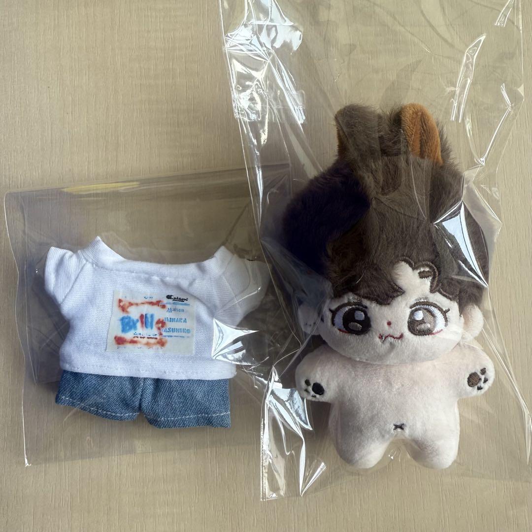 

[USED] Jungkook 10cm Plush Toy with Clothes