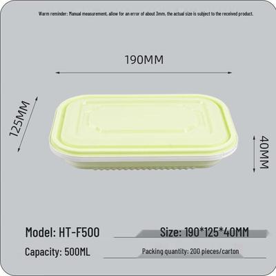 Biodegradable Disposable Takeout Food Containers