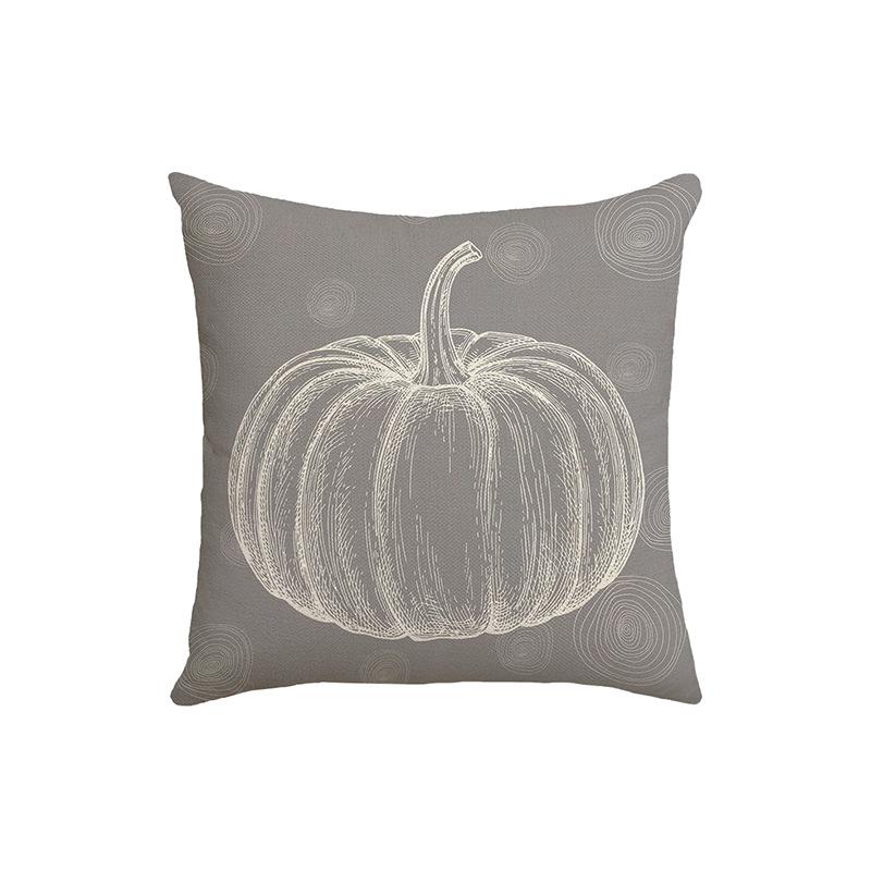 Autumn Nordic Maple Leaf Pillow Sofa Decoration Car Pillow Dormitory Office Lunch Break Square Pillow Case