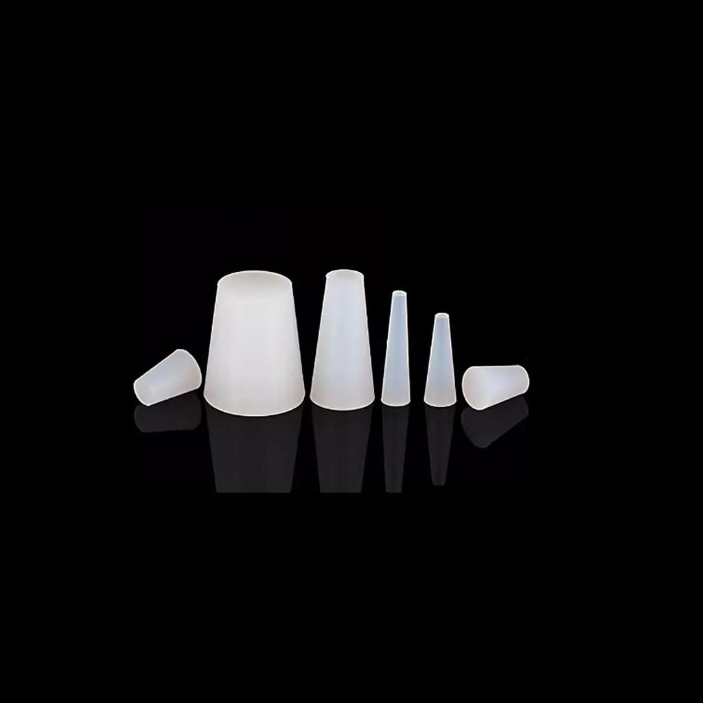 Silicone Cone Plugs Tapered Stopper Powder Coating Masking Plug High Temp Oxidation Sealing Hole Plug