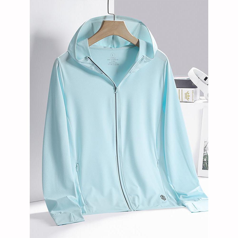 Damen Eis Seide Atmungsaktiv Sonnenschutz Outdoor Sport Leicht Sonnenschutz