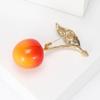 Cute Fruit Cherry Brooch Simple, Fresh And Versatile Pin Trendy Jewelry Accessories Batch
