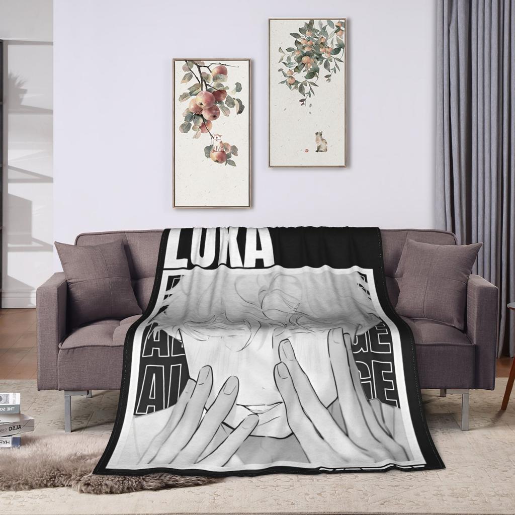Luka Alien Bühnen Decken Super Weiche Neuheit Plüsch Überwurfdecke für Sofa Bett Dekorative Flanell Tagesdecke Bettbezug