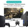 HDMI-Compatible Splitter 4K Switch KVM Bi-Direction 1x2/2x1 HDMI-compatible Switcher 2 In1 Out for PS4/3 TV Box Switcher Adapter
