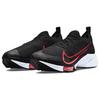 New Nike Air Zoom Tempo Next% Flyknit Black Flash Crimson White CI9923-009
