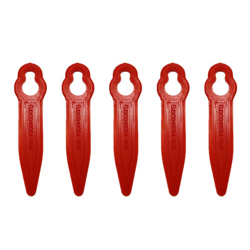 L88 Red Plastic Lawn Mower Blade Durable Trimmer Replacement for Garden Yard