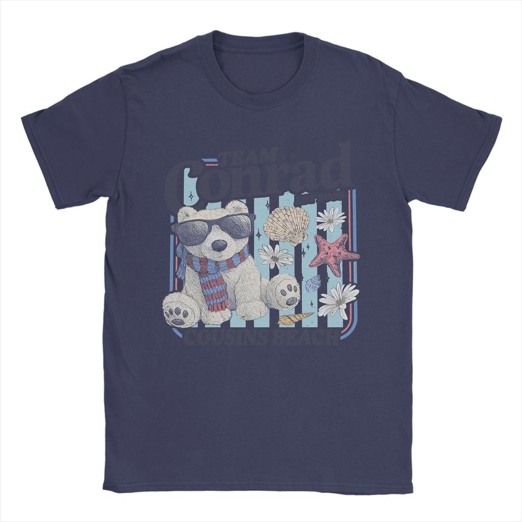 Conrad Fisher The Summer I Turned Pretty T-Shirt for Men  Leisure 100% Cotton Tee Shirt Round Neck Short Sleeve T Shirts