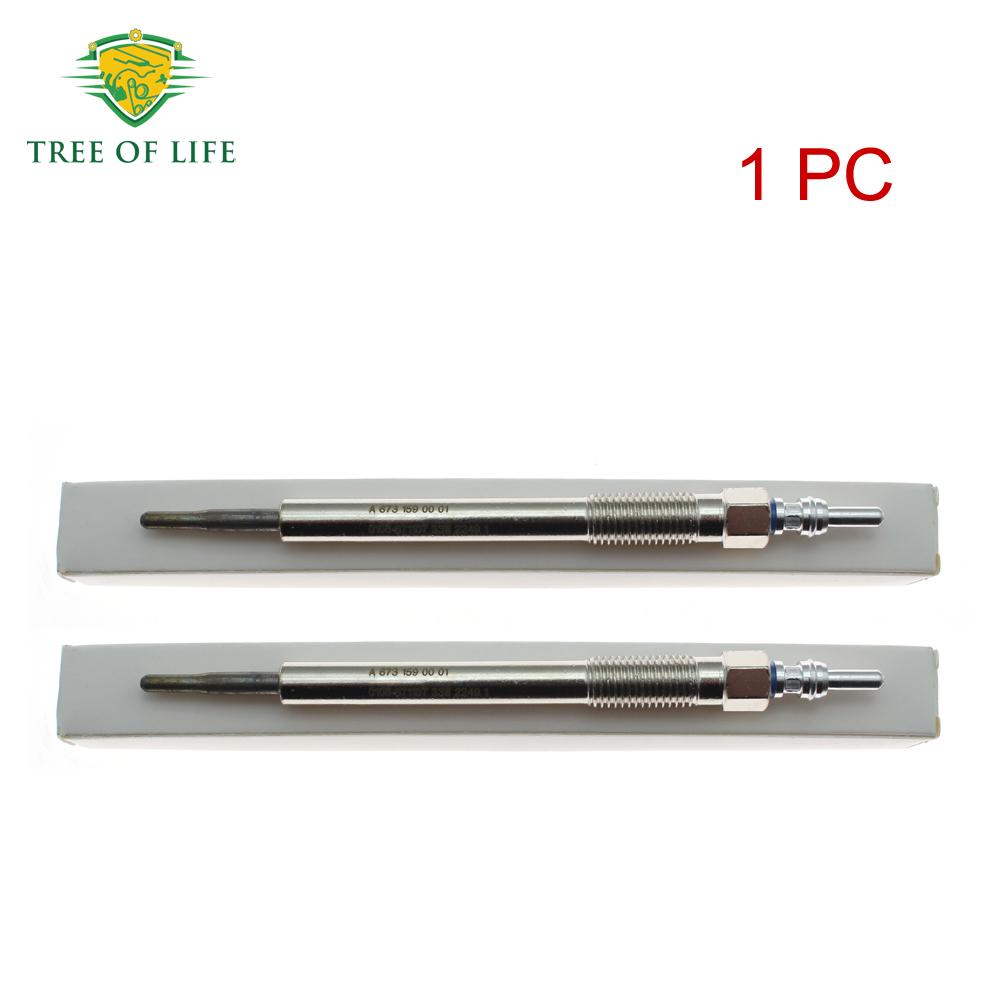 1/2/4X Glow Plug 6731590001 For Ssangyong Tivoli D16F 2015 2016 2017 2018+ ENGINE MAIN WIRING KORANDO(II) (D16DTF) A6731590001