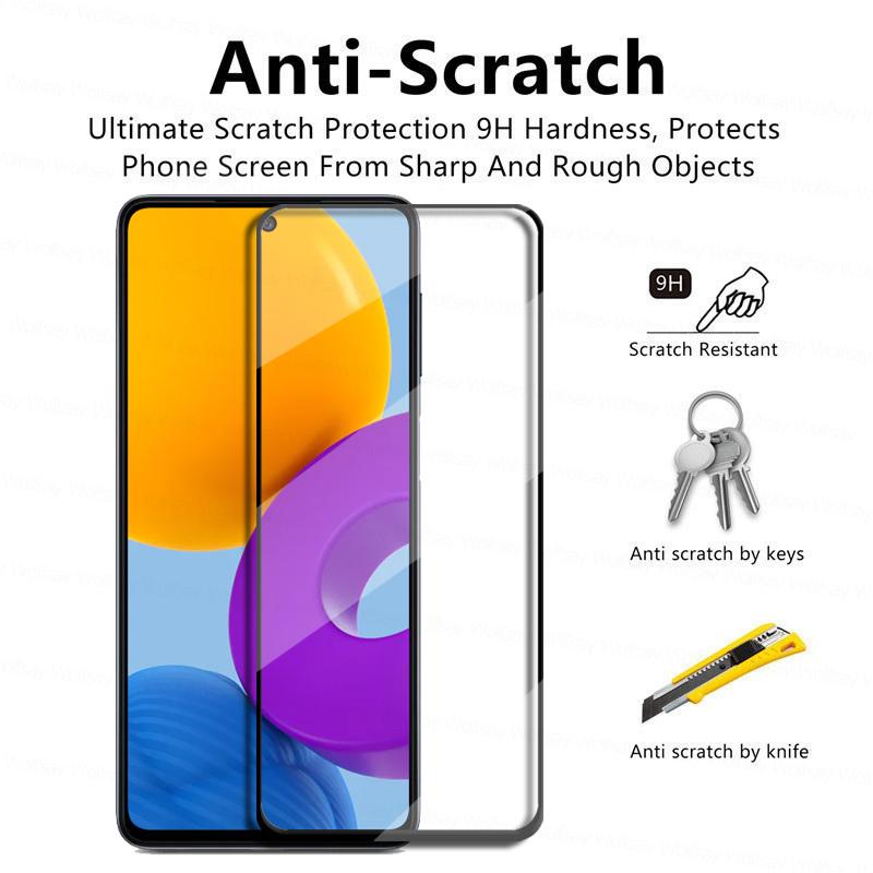 Для Samsung Galaxy M52 5G Защитное стекло для экрана Samsung Galaxy M51 M52 M53 M54 5G Закаленное стекло Защитное стекло Samsung M52