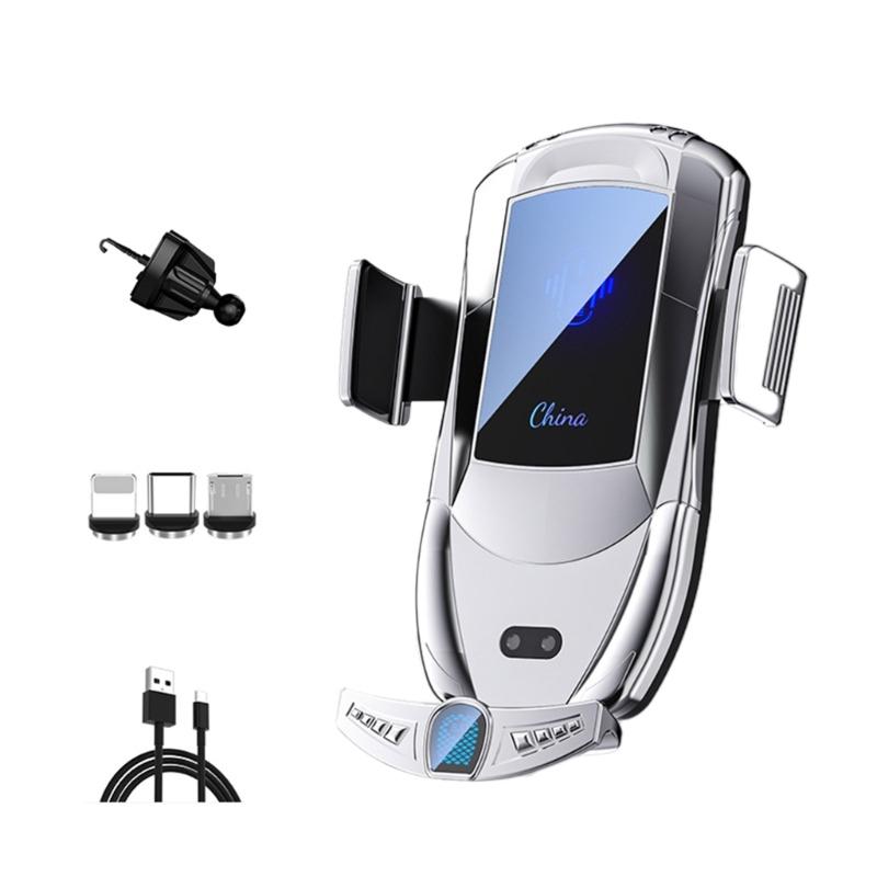 

40W QC3.0 Magnetic Charger Stand Holder Auto-Clamping Car Air Vent Phone Holder for 14 / 13 / 12/ S10 / S9 / S8 / Note10