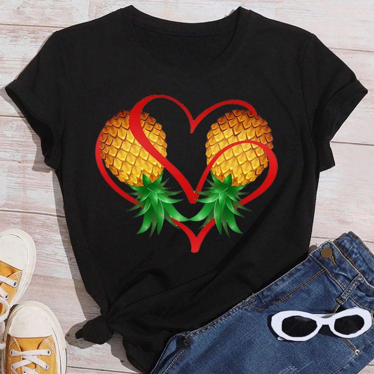 Nowy Damski T-Shirt Modne Bluzki Lato Koszulki z Nadrukiem Damskie Krótki Rękaw Casualowe T-Shirty Pani Dziewczyny Streetwear