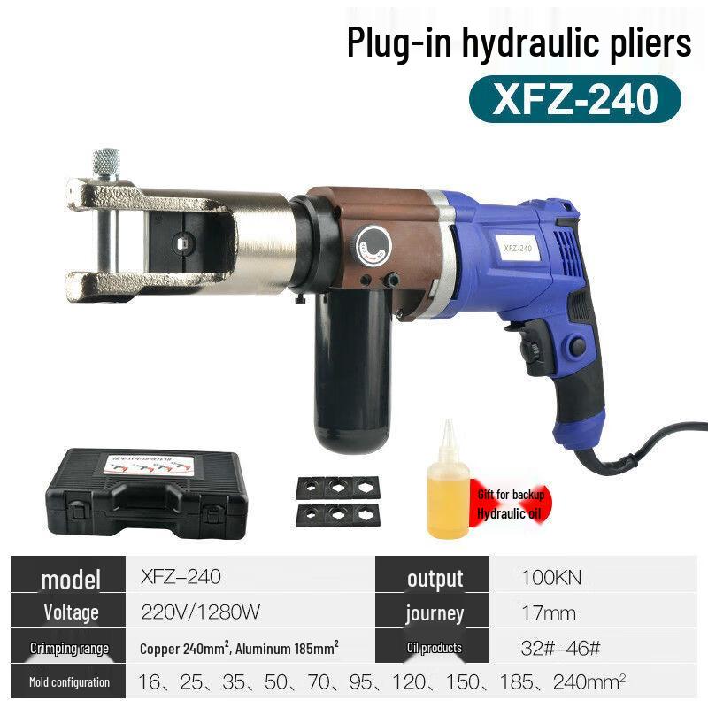 EZ400 Electric Hydraulic Crimping Pliers CN plug (adapter included)