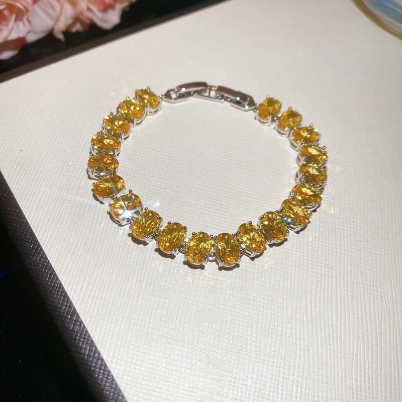 Heart Shaped Double Layer Zircon Crystal Bracelet For Women With Elegant Design And Gift Use