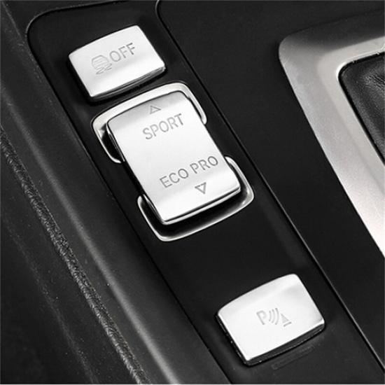 For BMW 1 3 Series F30 Chrome Gear Shift Panel Left Switch Button Cover Sticker