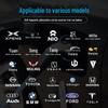 Zinc Alloy Car Hook: Multifunctional Mobile Phone Holder & Storage for Front and Rear Rows.
