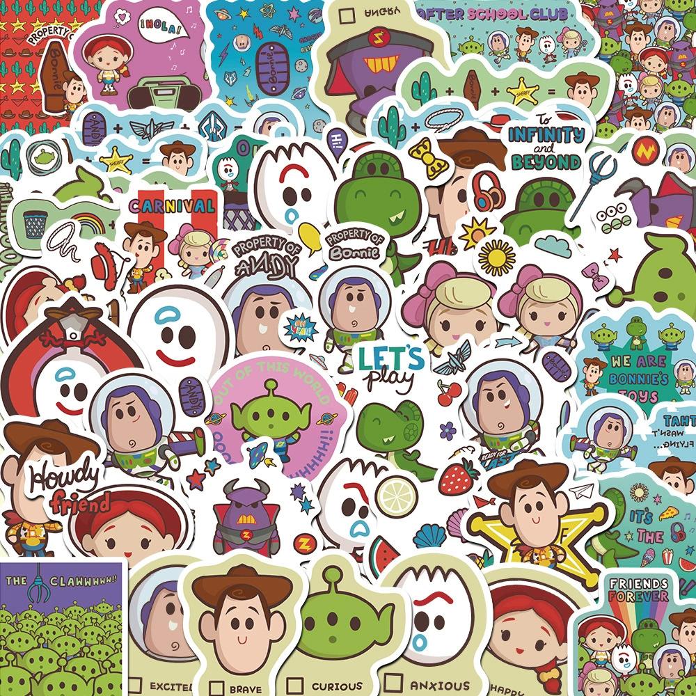 10/30/50pcs Cute Cartoon Graffiti Stickers for Laptop Phone Diary Cool Anime Waterproof Decoration Sticker Gift