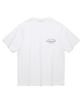 Iseuteuseobiseusyab Stamp Pocket Half T - White