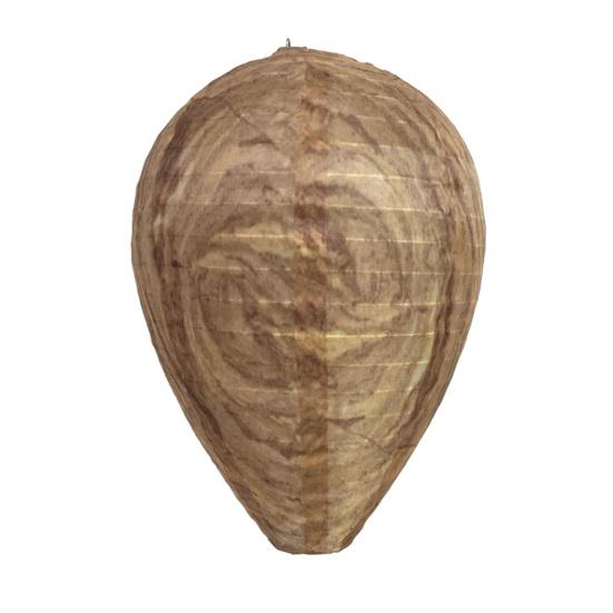 

Yousheng Fake Hornet Nest Decoy Hanging Wasp Nest Repellent with Sturdy Loop Outdoor Waterproof Bee Deterrent for Porch Patio Garden Decor And Insect