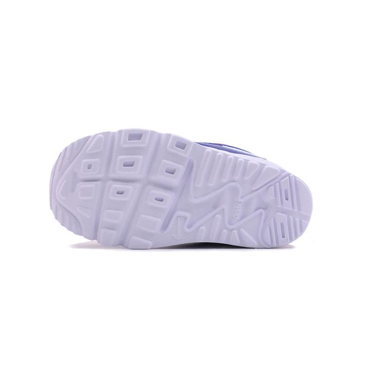 Nike Malé 90 Protiskluzové Tlumení Nízké Běžecké Boty Červená Modrá Bílá Kojenci A Batolata 881924-604