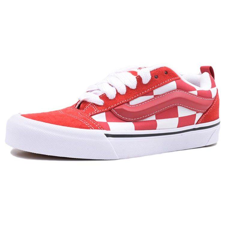 Knu-Skool Vans 'Mega Check Red' VN0009QCRED