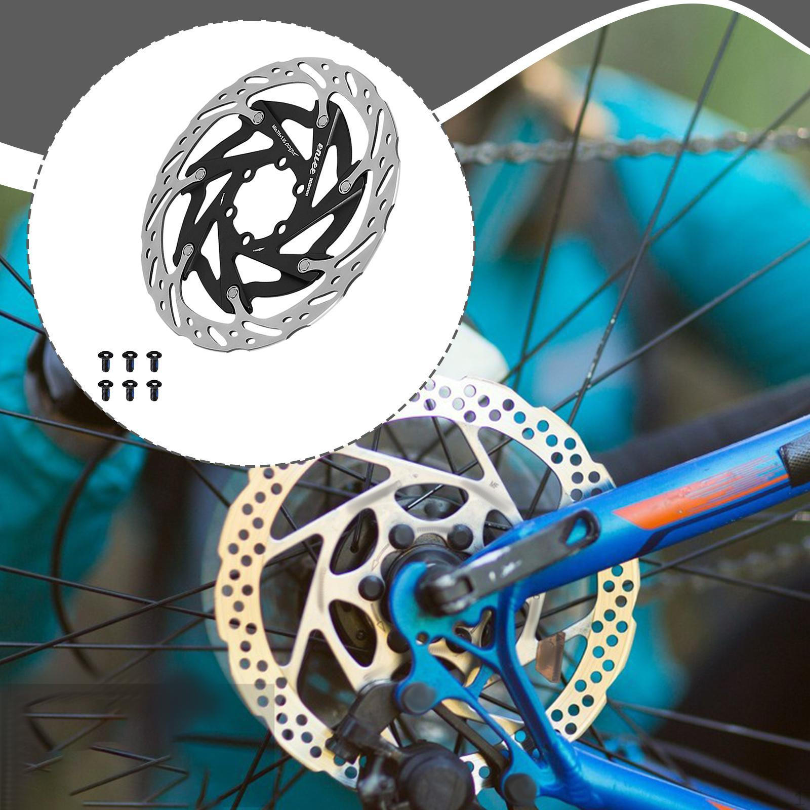 

Bike Disc Brake Rotor 160mm Accessories Premium Repair Parts Braking for Riding Outdoor Sports чорний