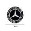 C200 E200 New 2025 For Mercedes Benz 4 pieces 75mm for Mercedes-Benz B/C/E/S Class A Class C200L GLC GLK CLA Car Wheel Center Hu