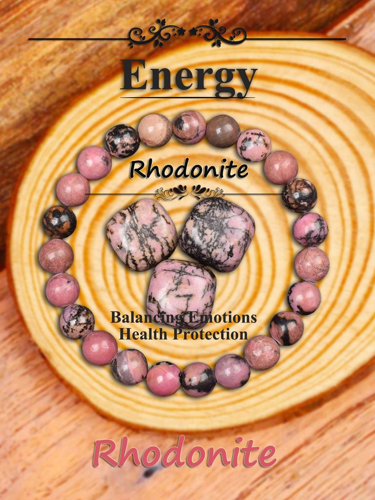 Real Natural Labradorite Stone Bead Bracelet Men Women Vintage Black Flash Stone Bracelet with Original Natural Crystal Gift