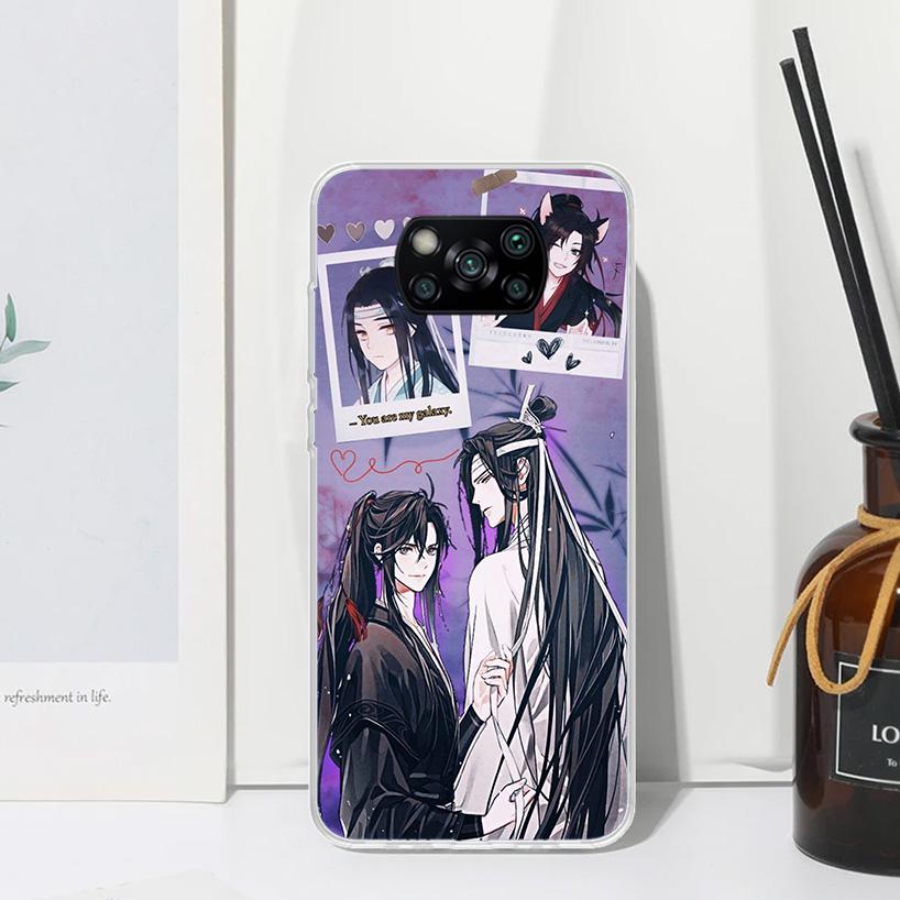 

Anime Mo Dao Zu Shi Phone Case For Xiaomi Poco X7 X6 X5 M7 M8 Pro F7 Ultra Redmi 15C 15 13C 13 12C 12 10 10C 10A Art Fundas Poco Redmi 15C 4G