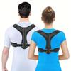 Posture Corrector For Men And Women - Upper Back Brace Straightener With Adjustable Breathable Clavicle Support