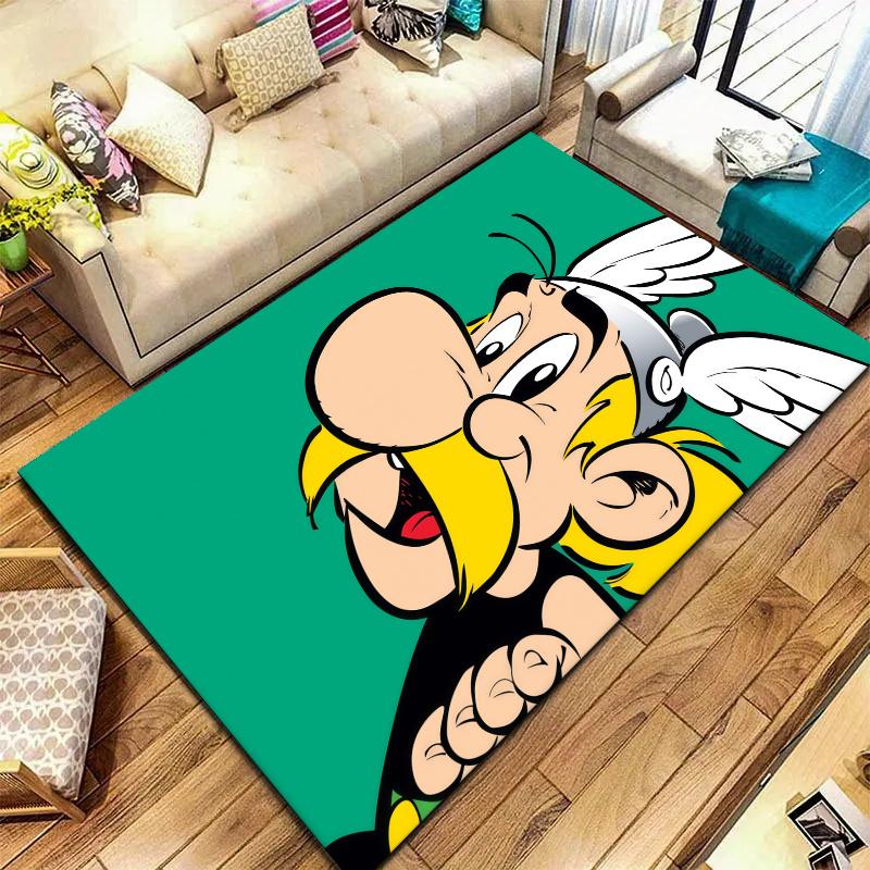 Asterix Carpet Rug for Living Room Bedroom Home Sofa Decoration,Kids play Nonslip Floor Mat