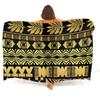 Polynesischer Damen-Sarong Hawaiianisches Strandparty-Schal Winddicht Sonnenschutz Einteiler Samoa Blumendruck