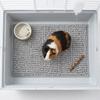 Washable Washable Pet Pad Chenille Fleece Small Animal Liner Soft Fleece Bedding Mat  Guinea Pig