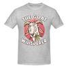 Unisex The Goat Whisperer Funny Goat Lover Farmer Awesome T Shirt Streetwear Oversized Cotton Crewneck Sleeve Custom Unisex Tshirt