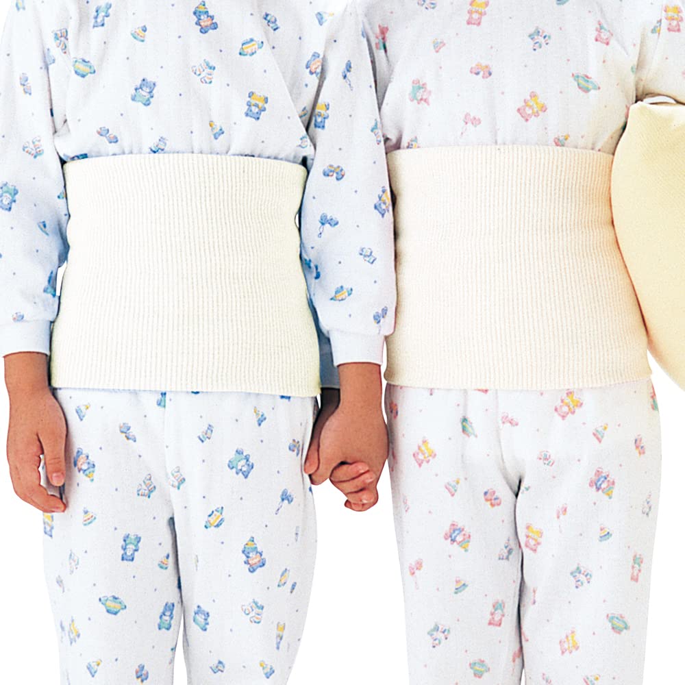 Belly Kids Japan Size to Japanese size [Gunze] Cotton-Rich Warmer, 2-Pack, H3101, Pink, 100-110 (equivalent 110)