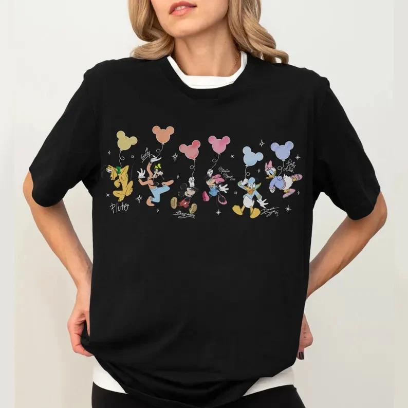 Cute Mickey And Friends T Shirt Unisex 8 S