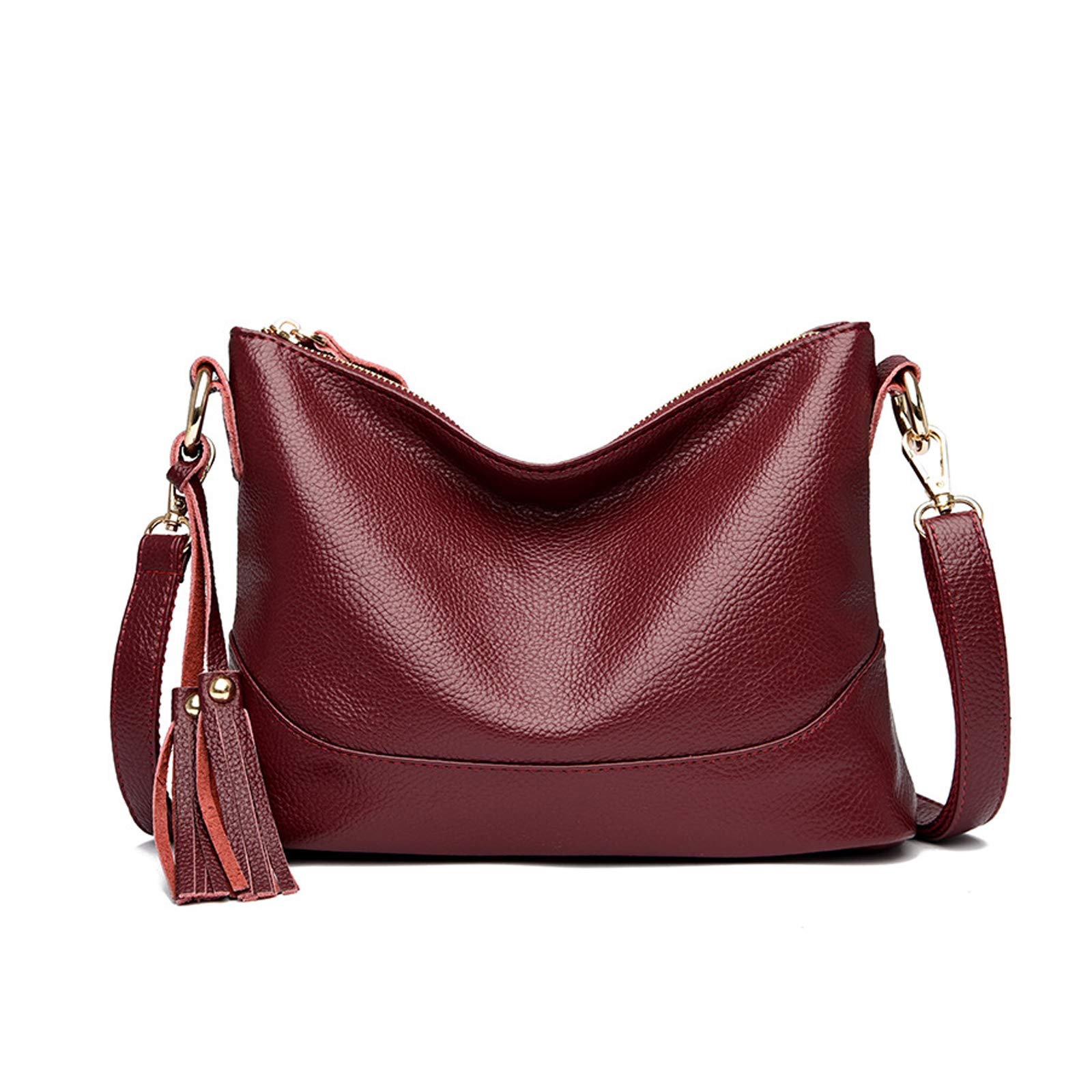 

NICOLE DORIS Small Shoulder Bag with Multiple Soft PU Perfect for Casual or as a Gift & Women s Water-Repellent Pockets, Leather, Outings, Commuting,