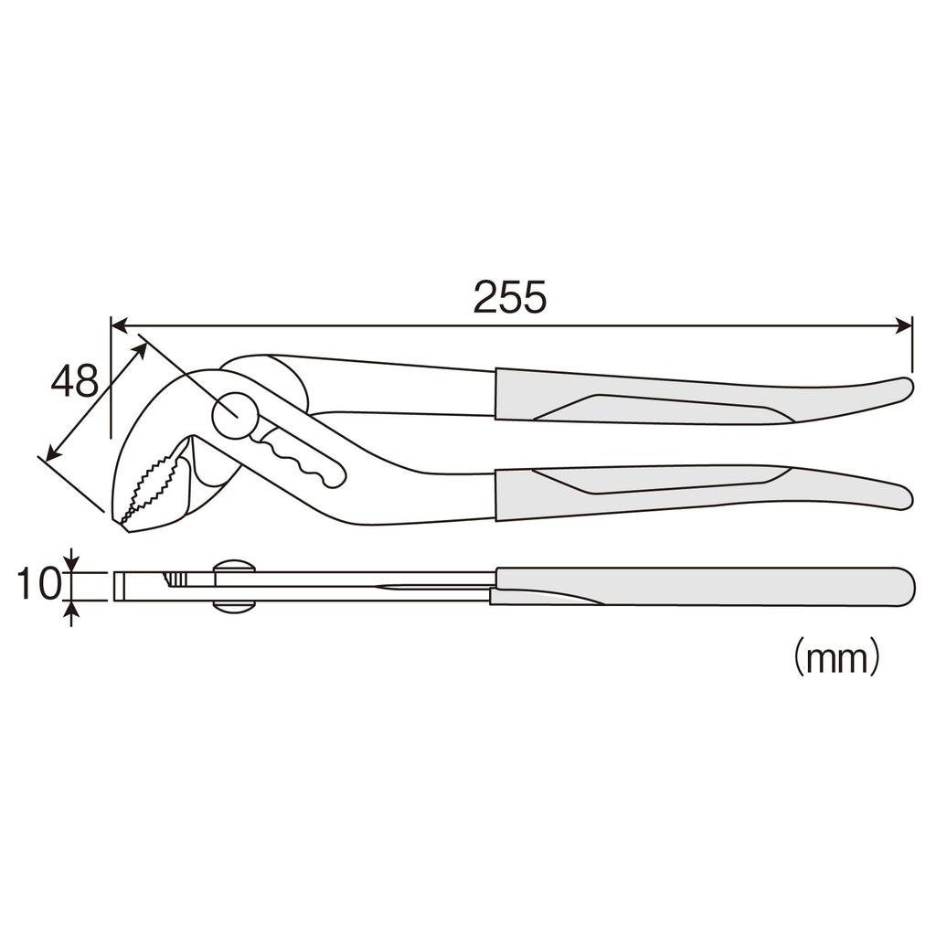 HOZAN Water Pump Pliers P-245