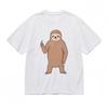 Men's Soft Breathable All Season Classic T-Shirt Mens Womens Tees Top Sloth With Headband Design Tee