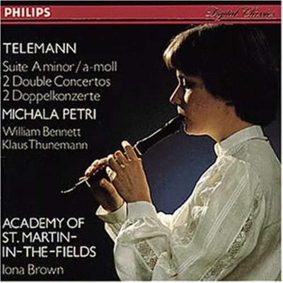 CD TELEMANN, PETRI; AMF - Telemann;Suite en la mineur 4100412 Philips Numérique Allemagne Classique Occasion