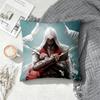 Popular Adventure Game Assassin Creed  Double-Sided Printed Cushion Cover Bedroom Bedside Sofa Pillow Case