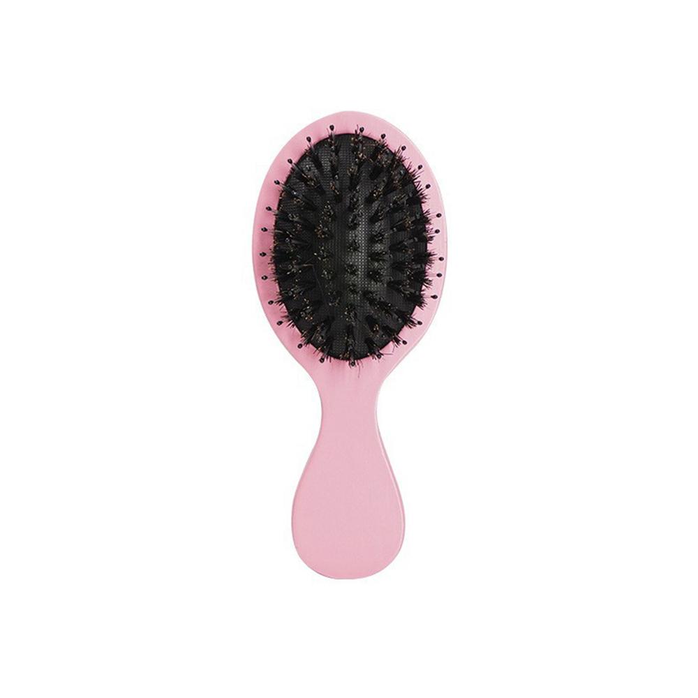 1PC Oval Boar Bristle & Nylon Hair Comb Scalp Massage Hairbrush Styling Tool for Salon Hair Care