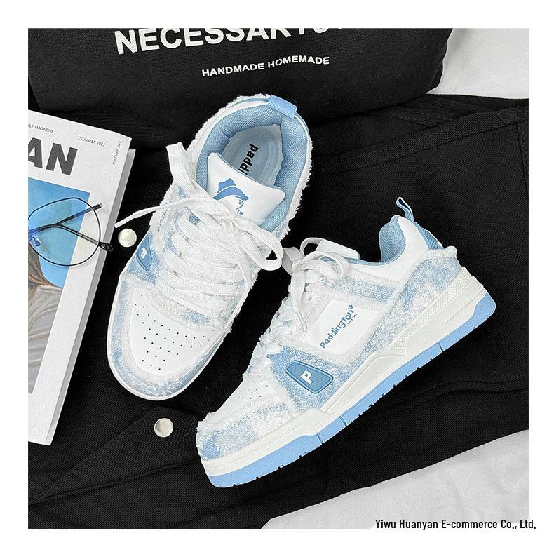 Men's 2025 Autumn Casual Skate Shoes, Breathable and Versatile in White