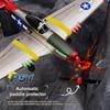 P51 Mustang Fighter 4ch Remote Control Aircraft Model Fixed Wing Aviation Model Aircraft 2.4g Electric Foam Glider Toys