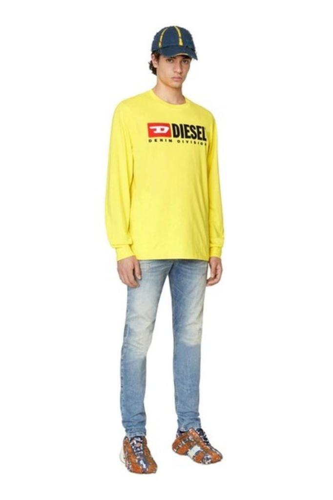 22FW Denim Low Indigo 01 [Diesel] Men's Pants, Skinny, Waist, A03595068BI, 28inch, Blue,